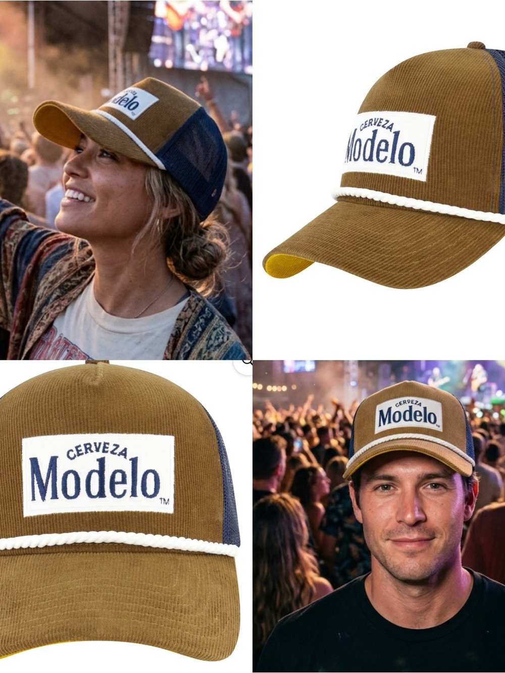 Modelo Trucker hat